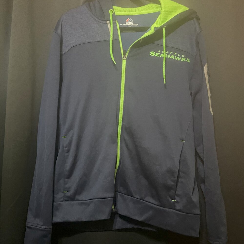 Majestic Thermabase L Seattle Seahawks Lightweight Jacket